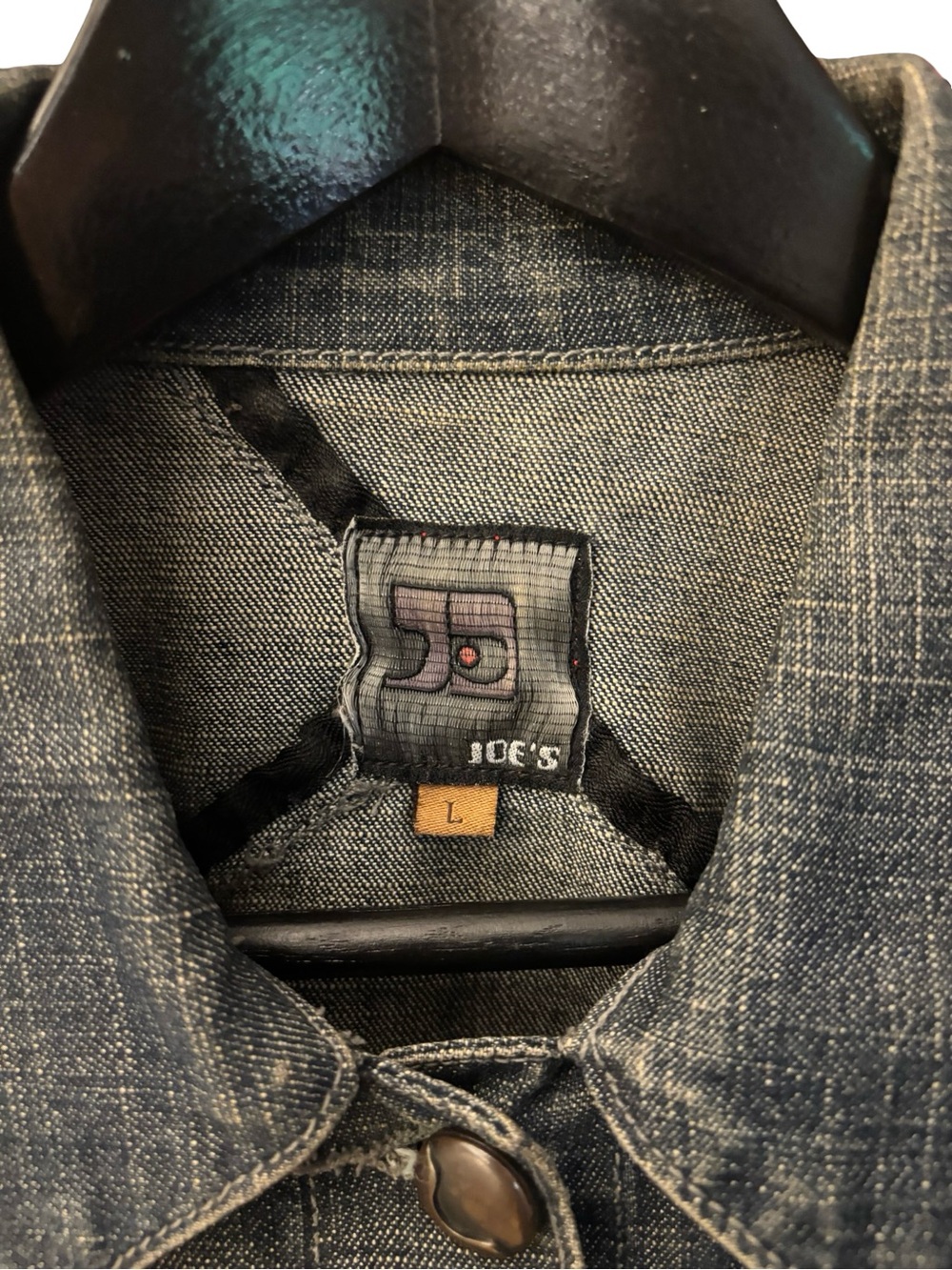 Joe's Jeans Vintage Denim Jacket with Subtle Heather